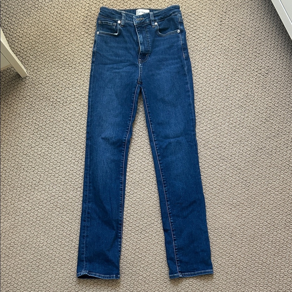 FRAME Denim Straight Jeans “The Pencil”
